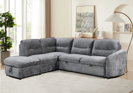 Ascot Corner Lounge with Sofabed