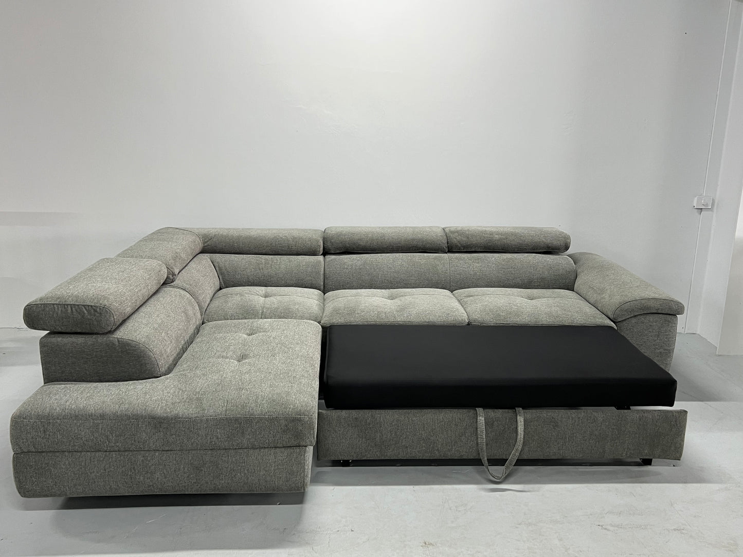 Chloe Corner Lounge: Stylish Design with Smart Storage