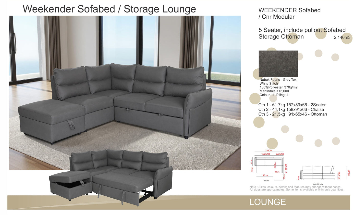 Weekender Corner Lounge