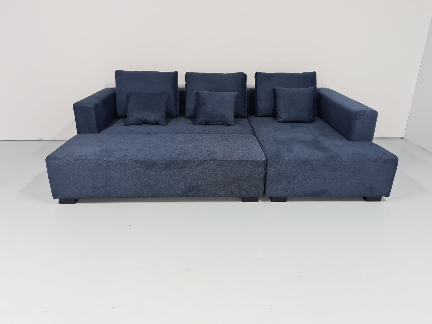 Albany 3 Seat Lounge with Chaise and Ottoman