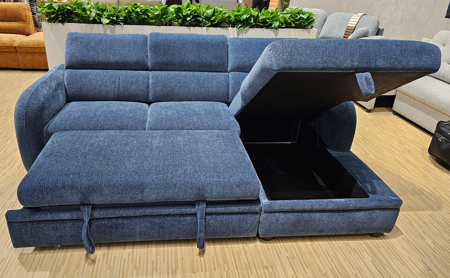 Belmont Corner Lounge with Sofabed