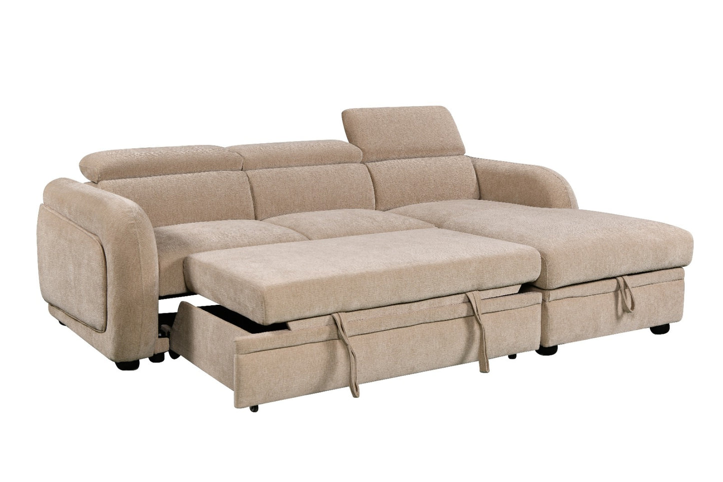 Belmont Corner Lounge with Chaise and Sofabed